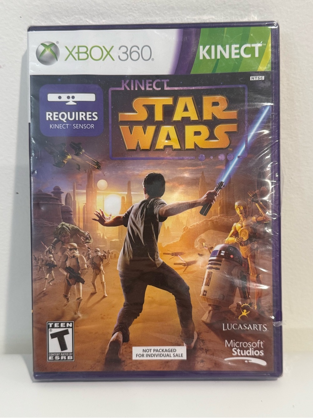 SEALED STAR WARS KINECT XBOX 360 KINECT BRAND NEW FAST SHIPPING